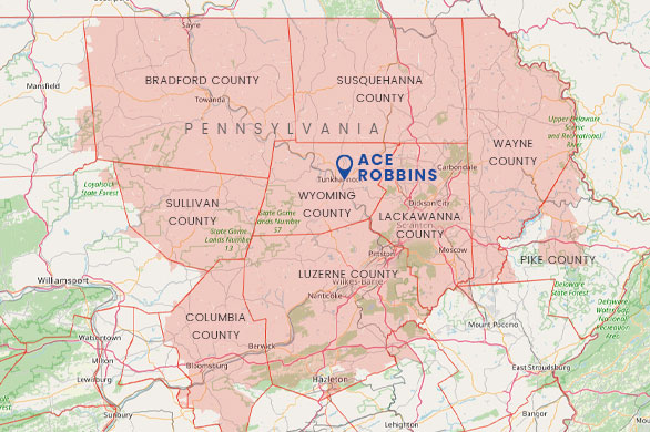 service area map
